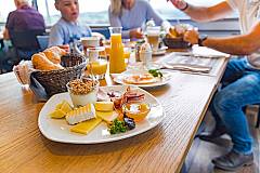 Breakfast in Restaurant