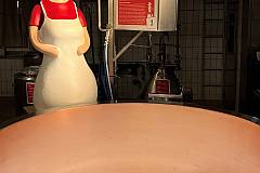 Begehbare Produktion Käsefertiger